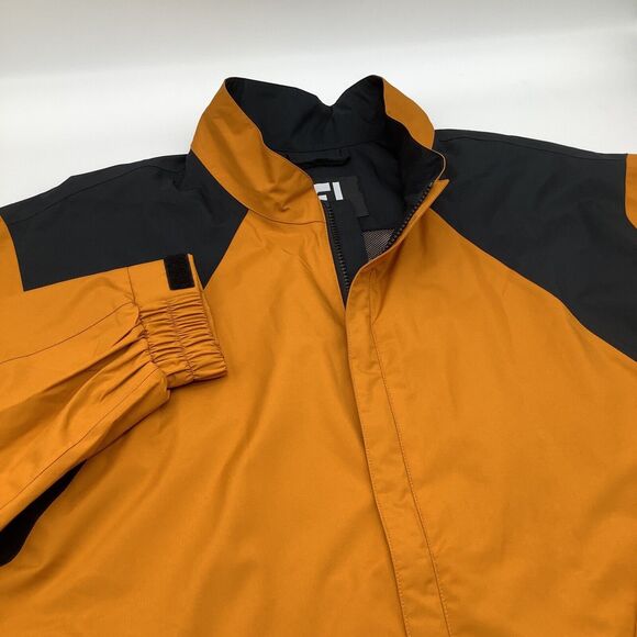 Footjoy FJ Mens Dry Joys Long Sleeve Full Zip Windbreaker Rain Jacket Size XL - Picture 1 of 14